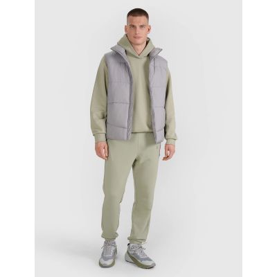 6. Men's down vest with synthetic filling 4F 4FRAW25TVJAM295-25S