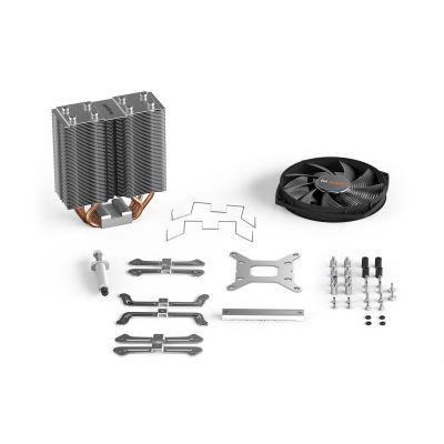 7. be quiet! SHADOW ROCK SLIM 2 Processor Cooler/Fan 13.5 cm Aluminum, Black, Copper 1 pc.