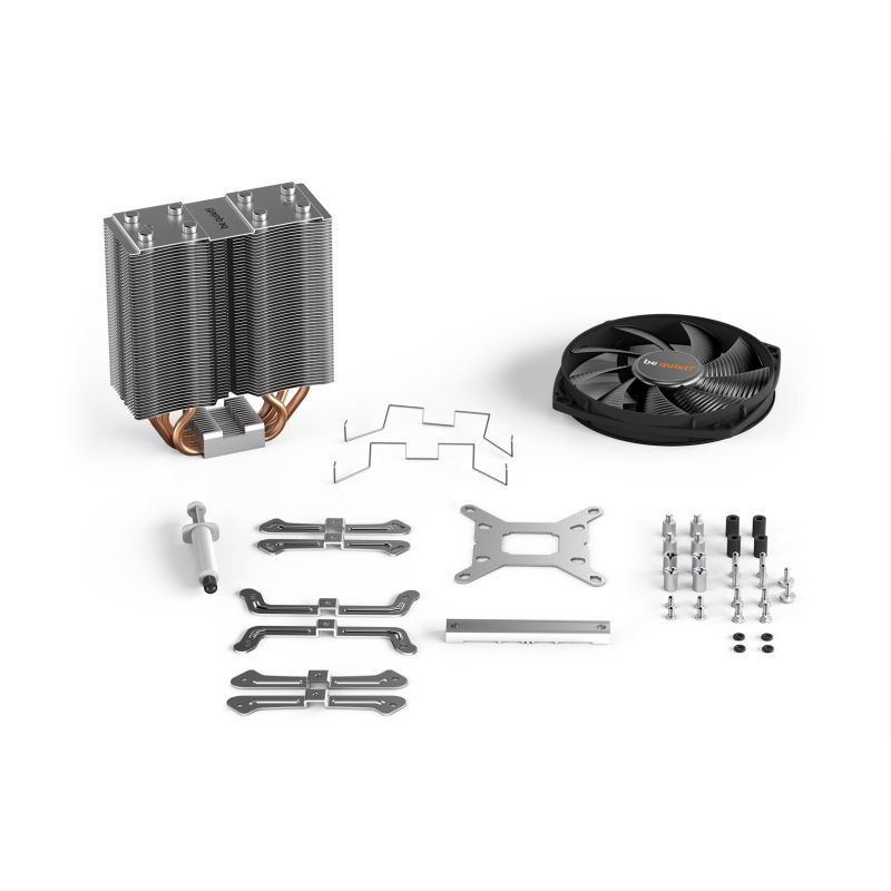 7. be quiet! SHADOW ROCK SLIM 2 Processor Cooler/Fan 13.5 cm Aluminum, Black, Copper 1 pc.