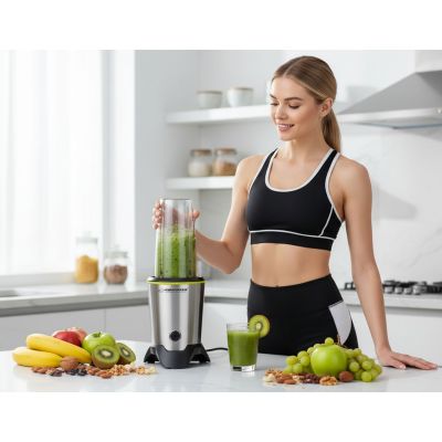 30. Esperanza MASTER EKM028 sports blender (1000W; black and silver)
