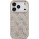 3. Guess 4G Triangle Logo MagSafe Case for iPhone 18 Pro / 17 Pro - Rose Gold
