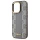 6. DKNY Leather Checkered Mono Pattern MagSafe iPhone 14 Pro Case - Beige