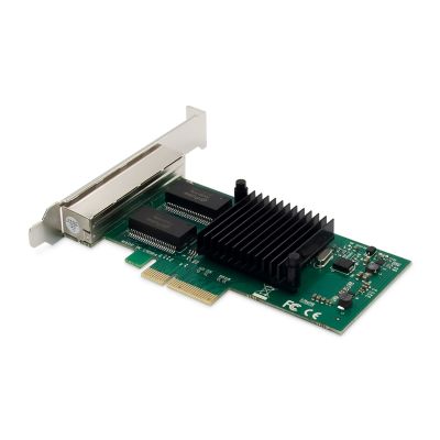 3. Digitus 4-port Gigabit Ethernet network card, RJ45, PCI Express, Intel I350