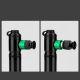 4. Rockbros HQ-75D-CO2 Manual/Aluminum CO2 Pump - Black