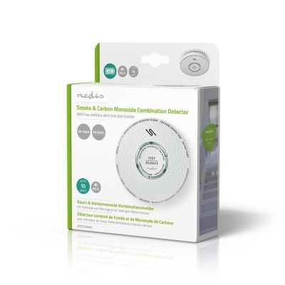 13. Nedis DTCTCS10WT Smoke and Carbon Monoxide Detector