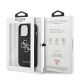 8. Guess Saffiano 4G Metal Logo case for iPhone 13 Pro / 13 6.1" - black
