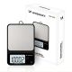 Wozinsky WAK-2252 kitchen scale accurate with large LCD display up to 5 kg - black