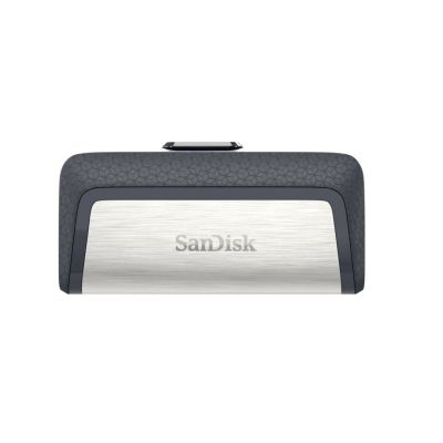 6. SanDisk Ultra Dual Drive 256GB USB Flash Drive USB Type-A / USB Type-C 3.2 Gen 1 (3.1 Gen 1) Gray, Silver