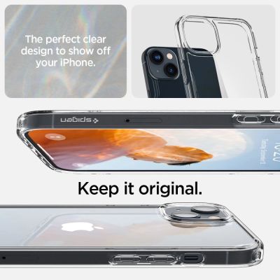 6. Spigen Ultra Hybrid iPhone 14 Case - Clear