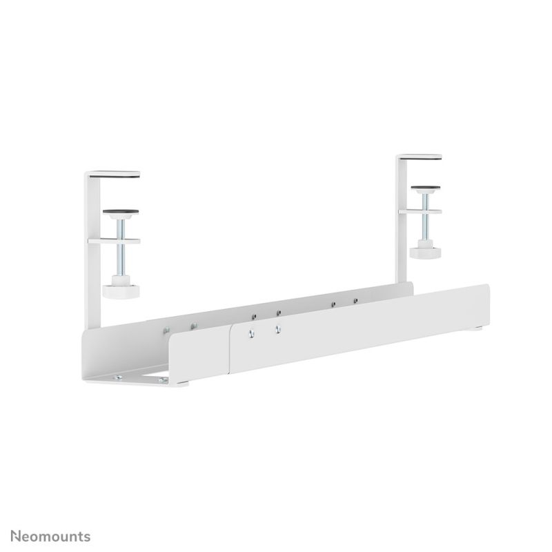7. Neomounts ADS07-120WH Cable Organizer Desk Cable Tray White 1 pc.