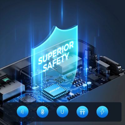 3. Joyroom power bank 30000mAh 22.5W PD QC3.0 AFC black (JR-QP193)