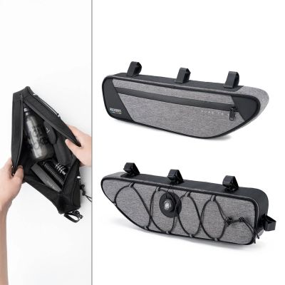 6. Rockbros TL003 ROAD TO SKY 2L Frame Bag Waterproof – Gray