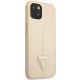 9. Guess GUHCP14MPSATLE iPhone 14 Plus 6.7" beige/beige hardcase SaffianoTriangle Logo