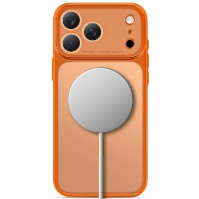 3. Tech-Protect MagPrime MagSafe CC Case for iPhone 18 Pro Max / 17 Pro Max - Matte Orange
