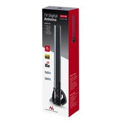 4. Maclean MCTV-930 indoor antenna (active; 28 dB; Type F)