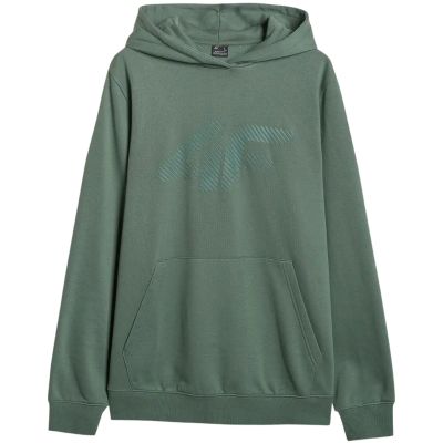 2. Men's sweatshirt 4F M1980 green 4FWAW25TSWSM1980 41S