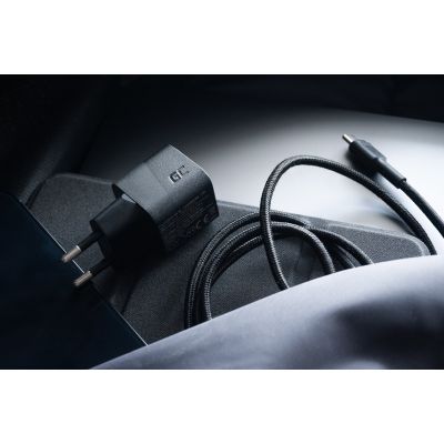 9. GREEN CELL USB-C CHARGER GAN GC POWERGAN 33W PD 3.0 QC 3.0 USB-C BLACK
