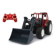 Jamara Lindner Geotrac with front loader 1:16 2.4 GHz – Front loader – Electric motor – 1:16 – Ready-to-Run (RTR) – Red – White – Boy