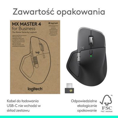 14. Logitech MX Master 4 for Business - Graphite