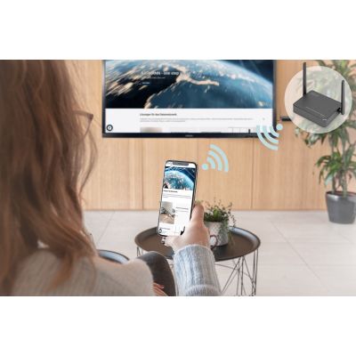 37. HDMI Extender Teamwork System, Wireless 50m 4K 60Hz 5GHz (Set)