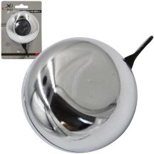 RETRO BICYCLE BELL 80x50MM SILVER XQMAX