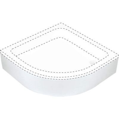 Deante PLUS II Semicircular Shower Tray Cover 80 cm