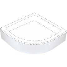 Deante PLUS II Semicircular Shower Tray Cover 80 cm