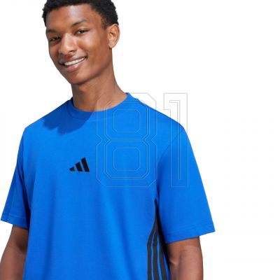 5. adidas Essentials 3-Stripes Single Jersey M JE6398