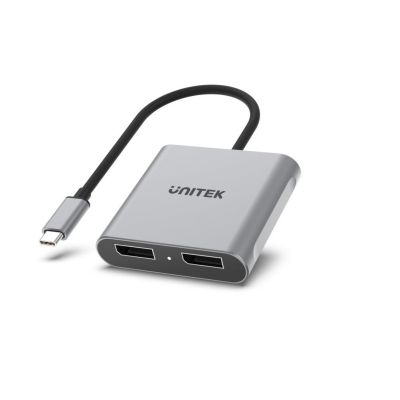 Unitek V1404A USB-C to 2x DP 1.4 8K 60Hz Adapter