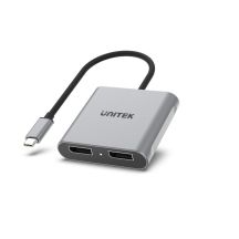 Unitek V1404A USB-C to 2x DP 1.4 8K 60Hz Adapter