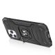 4. Wozinsky Ring Armor Case Kickstand Tough Rugged Cover for iPhone 13 mini blue