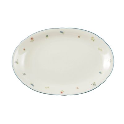 SELTMANN MARIE-LUISE STREUBLUME Oval platter 31 x 21 cm