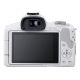 17. Canon EOS R50, White + RF-S 18-45mm F4.5-6.3 IS STM Kit Mirrorless camera 24.2 MP CMOS 6000 x 4000 px White