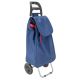 Navy Blue SEMI LINE Shopping Trolley