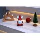 4. VIKING SANTA CLAUS FIGURINE 7.5x6x11.5CM