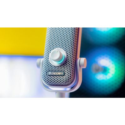 36. ENDORFY Solum Voice S Onyx White Microphone (EY1B015)