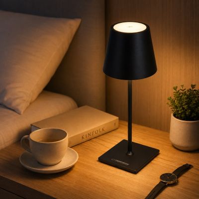 7. ESPERANZA LED DESK LAMP MIRAM BLACK ELD119K