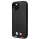 2. Case BMW BMHCP14S22PTDK iPhone 14 6.1 "black / black Leather Stamp Tricolor