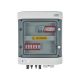 DCAC hermetic IP65 EMITER connection box with Dehn 1000V DC surge arrester type 2, 2 x PV string, 2 x MPPT // Dehn AC limiter type 1+2, 10A 3-F