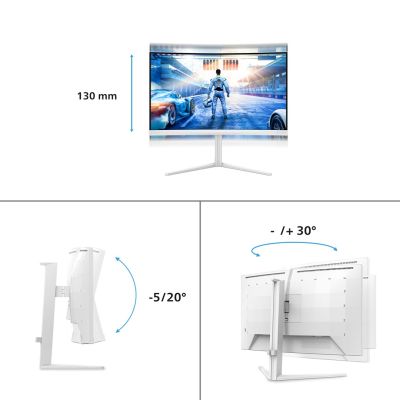 22. Philips Evnia 5000 27M2C5501/00 computer monitor 68.6 cm (27") 2560 x 1440 px Quad HD LCD White