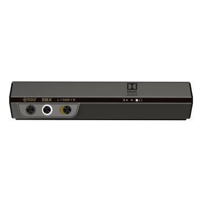 4. Creative Labs Sound BlasterX G6 2.0 channels USB