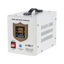KEMOT PROsinus-500 emergency power supply, pure sine wave converter with charging function 12V 230V 500VA/300W