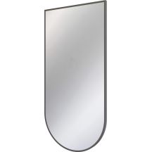 Hanging mirror in a frame