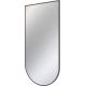 Hanging mirror in a frame