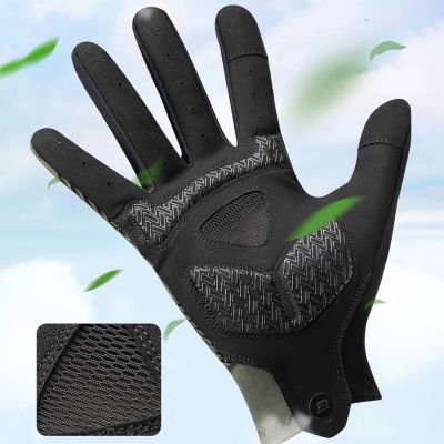 3. Rockbros cycling gloves spring/summer/autumn, full, size: M - green