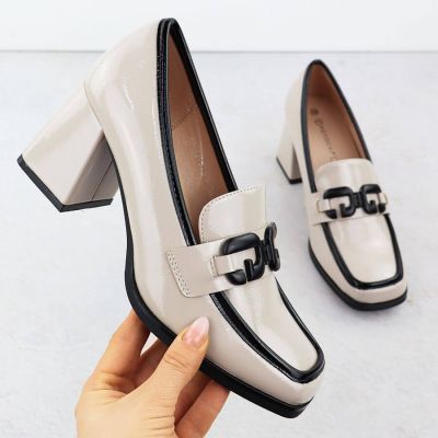 10. Potocki W SZ12553 WOL289B block heel shoes