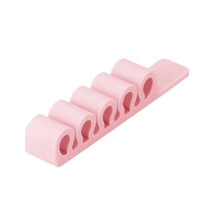 9. Silicone office organizer - pink