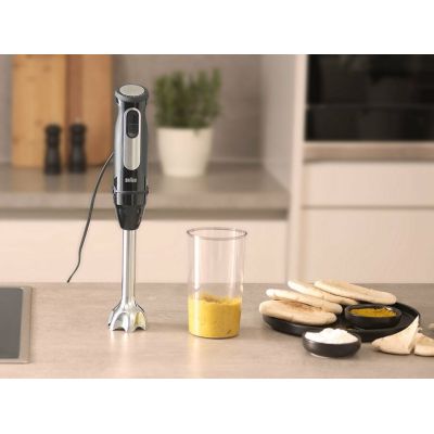 6. Braun MultiQuick 5 Pro 0.6 l Immersion Blender 1000 W Black, Silver