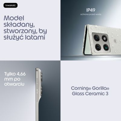 10. Motorola Razr Fold 5G 16/512GB PANTONE Lily White