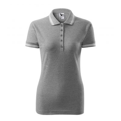 3. Adler Urban W MLI-22012 Polo Shirt Dark Gray Melange
